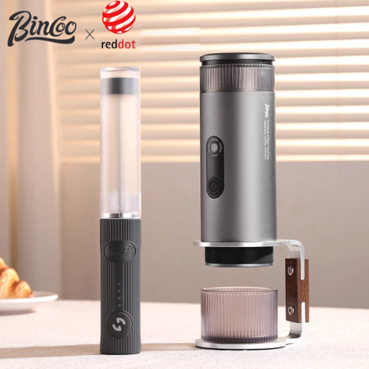 

Bincoo Portable Coffee Machine H1Pro Electric Italian Espresso Maker Handheld Outdoor Travel Wireless Cold and Hot Extraction