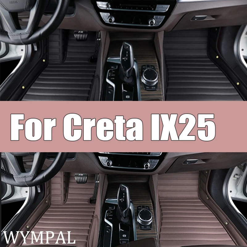 

Роскошные автомобильные коврики для Hyundai Creta IX25 2019 2018 2017 2016 2015, стильные украшения, защитные автомобильные аксессуары, ковры