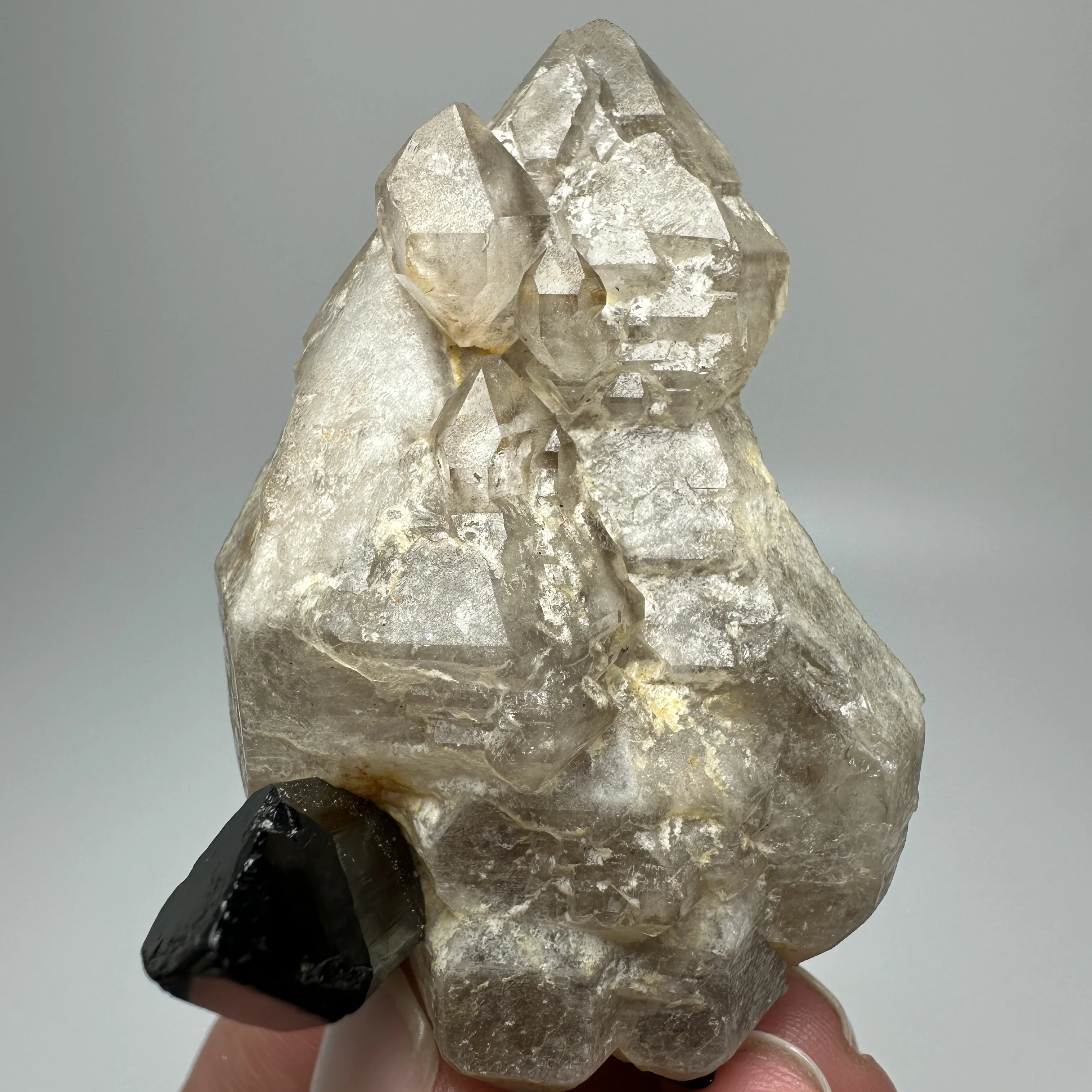 Natural crystal, tourmaline and symbiotic crystal mineral specimens as home decoration ornaments or gifts