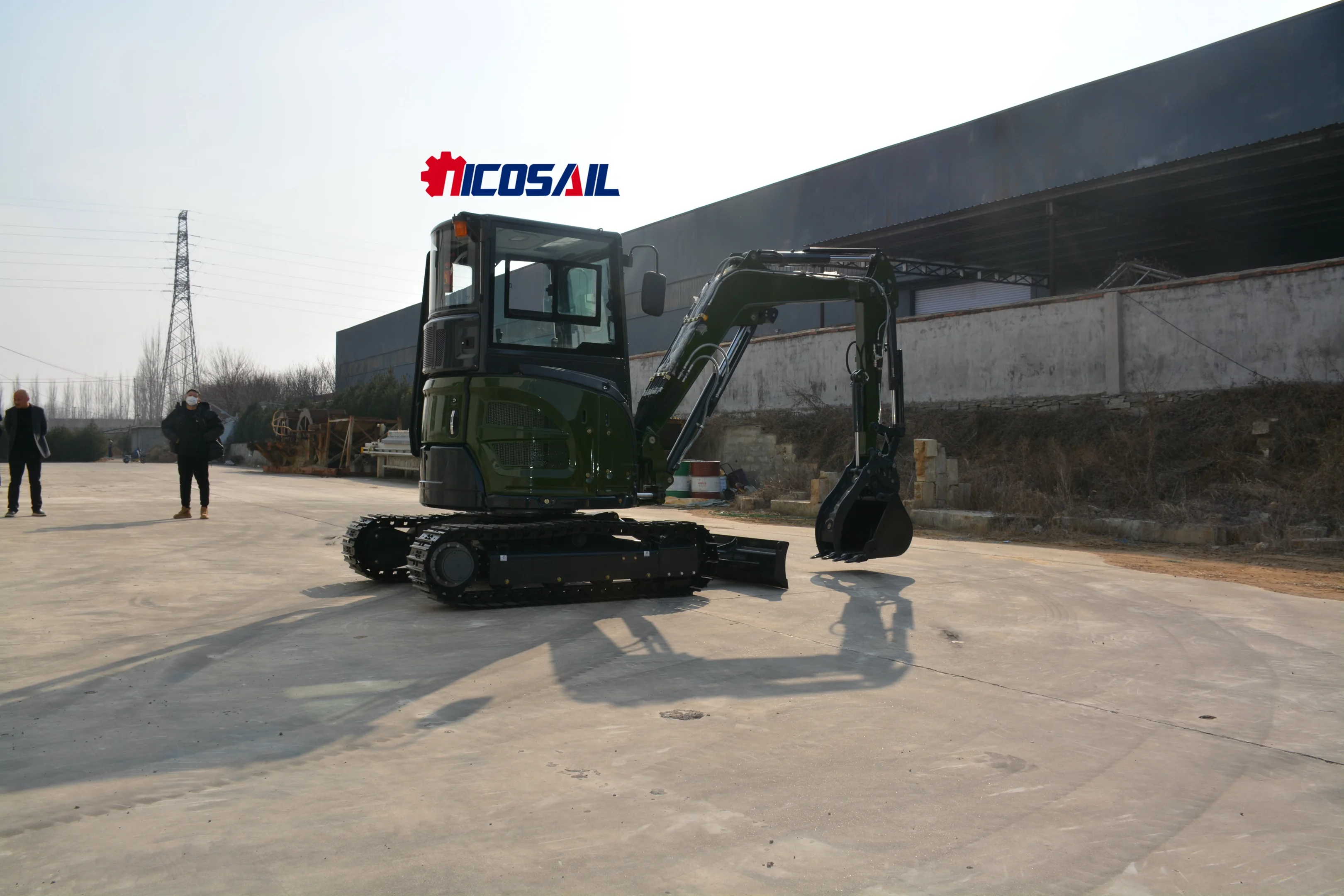 

Customized Intelligent Operation 3.5-Ton Small Hydraulic Excavator Mini Excavator Accessories for Sale