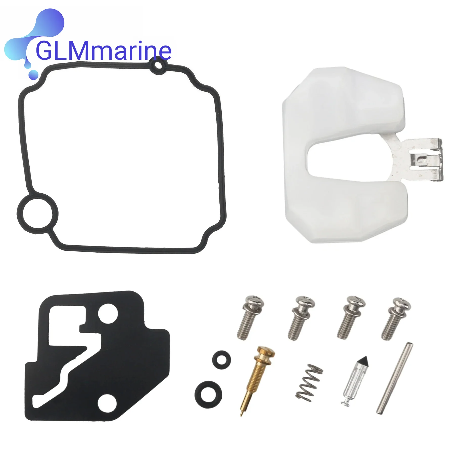 

3V1-87122-0 Compatible with Nissan Tohatsu 4-Stroke NSF MSF 8 9.8 HP Outboard Motors Carburetor Rebuild Kit Replaces 3V187122M