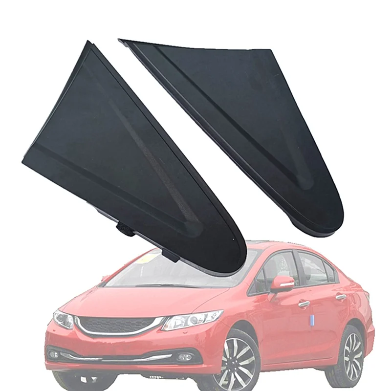 Car Exterior Front Pillar Corner Trim Mirror Corner Molding For Honda Civic 2012-2015 75495-TR3-A01 75490-TR0-A01