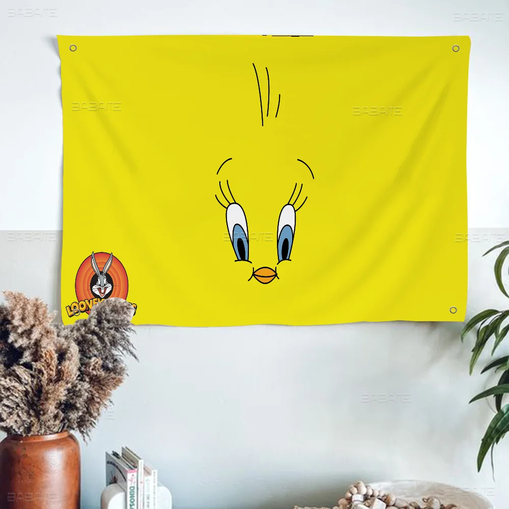 Looney Tunes T-Tweety Bird Advanced Printing Commercial Advertising Flag Company Party Banner