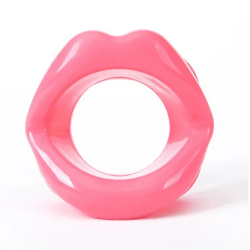 Silicone Rubber Face Slimmer Exercise Mouth Piece Muscle Anti Wrinkle Lip Trainer Mouth Massager Exerciser Mouthpiece Face Care