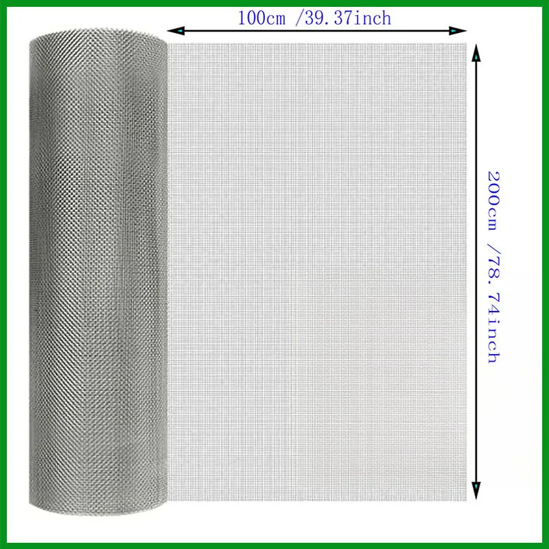 Mosquito Net Customizable Size Protect Baby & Family From Insect and Bug Anti Mosquito Net PP Nano Window Screen