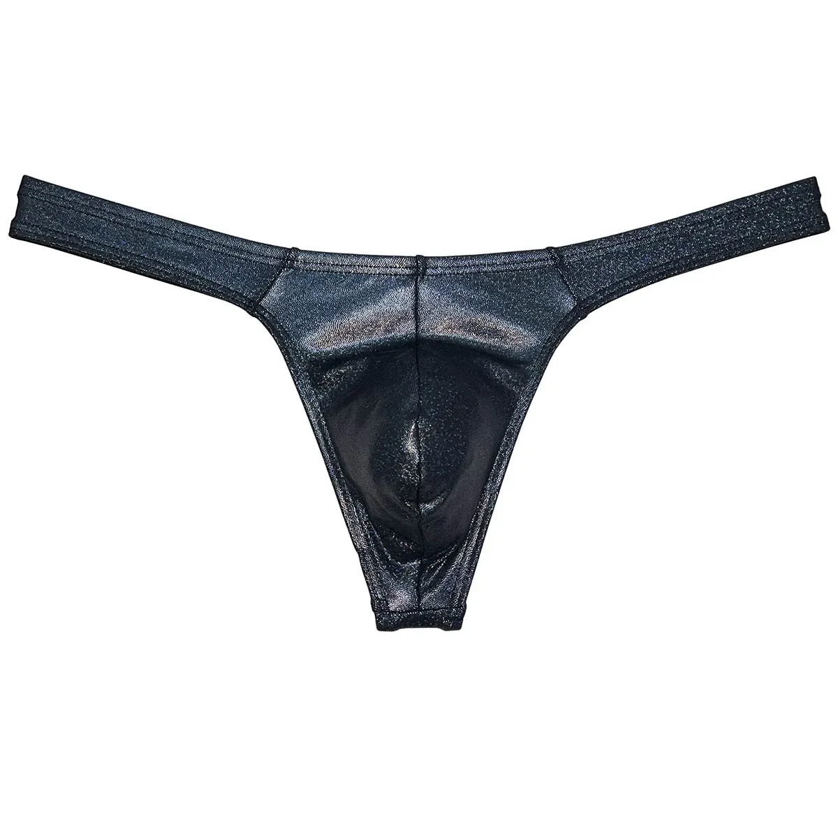 

Beach Thongs Men's String Briefs Shiny Underwear Supportive Pouch Tangas Low Waist Swim Bikini Breathable Soft Sexy Sunbathing