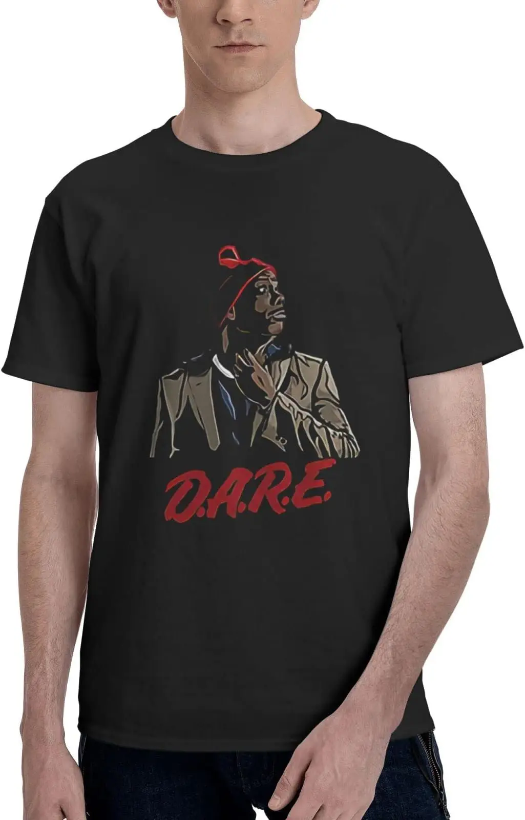 Dave Comedian Chappelle Men's T Shirt Cotton Graphic Short Sleeve Tees High Quality 100%Cotton Short Sleeve