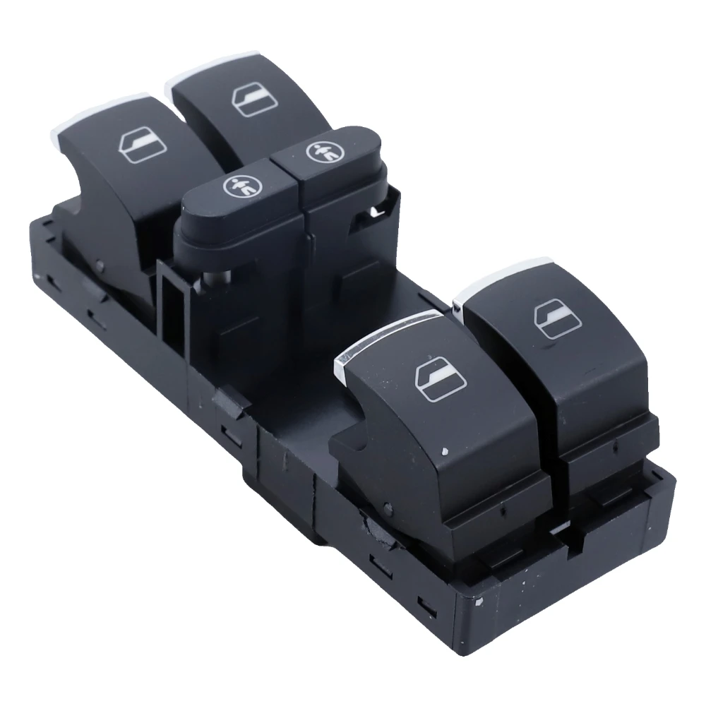 

Power Window Control Switch For VW SHARAN 1.4 2.0 2011-2019 TOUAREG 3.0 4.2 2011-2018 TOURAN 2010-2015 SEAT ALHAMBRA Driver Side