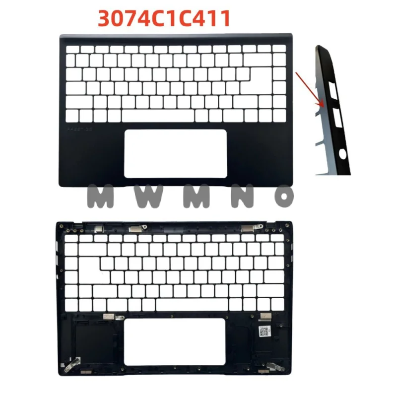 Imagem -06 - Capa Palmrest Case Superior 98 Novo para Msi Prestige 14 Ms14c1 Ms-14c2 Ms-14c4 P14