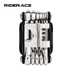 RIDERACE 자전거 멀티 툴 체인 스플리터 커터, MTB 산악 도로 자전거 렌치, 스크루 드라이버 수리, 다기능