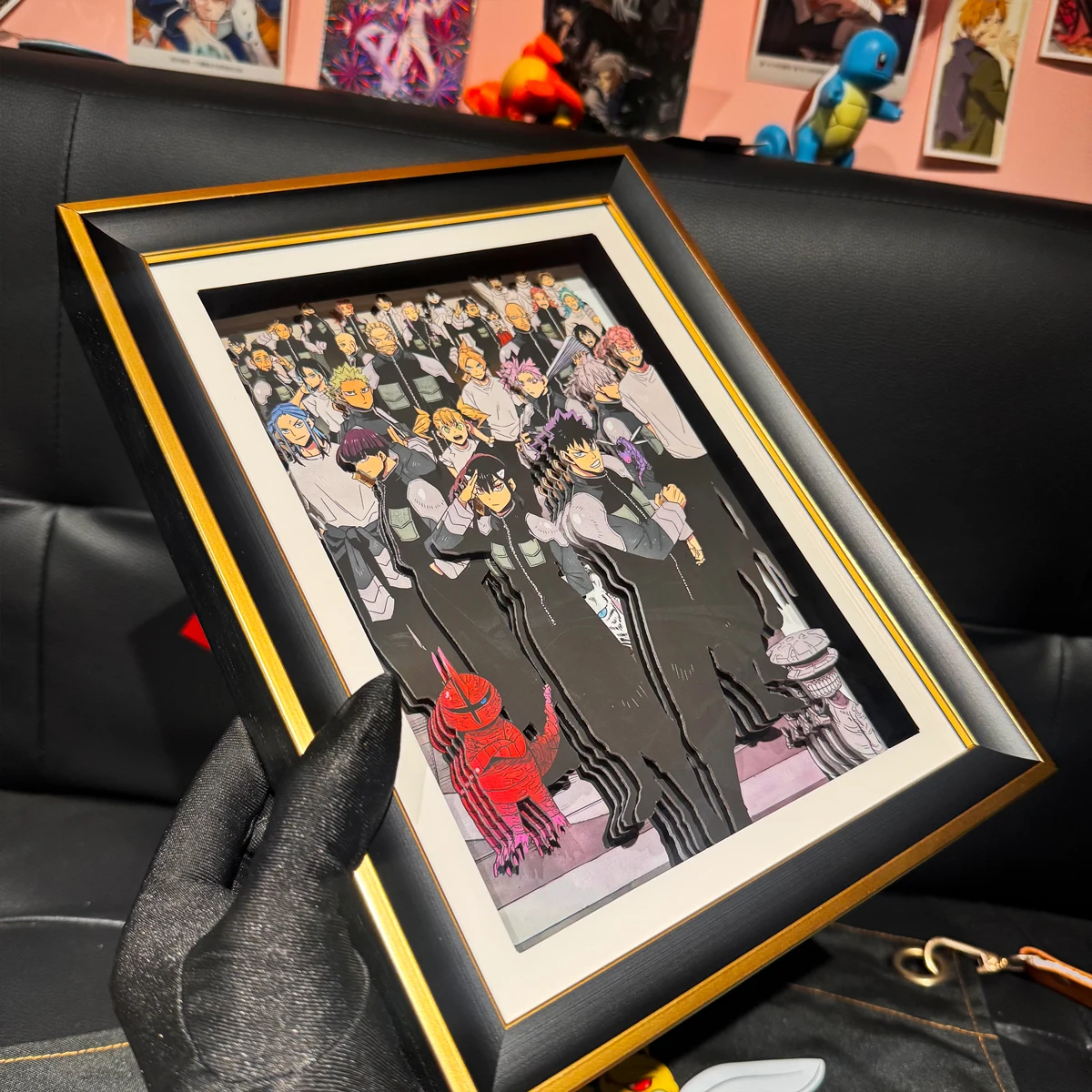 Новый Kaiju No.8 ручная работа 3D художественная живопись мультфильм Кафука фигурка настольный орнамент фанаты коллекционные подарки