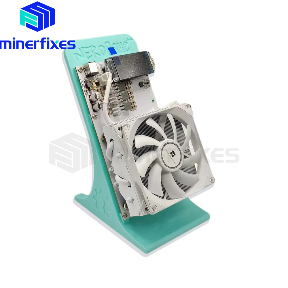 عمال مناجم بيتكوين الجديدة Nerdqaxe 4.8 Nerdqaxe Plus Plus 4.8TH/s المنزل بيتكوين مفتوح المصدر عامل منجم BTC عمال المناجم التشفير منفرد التعدين #2