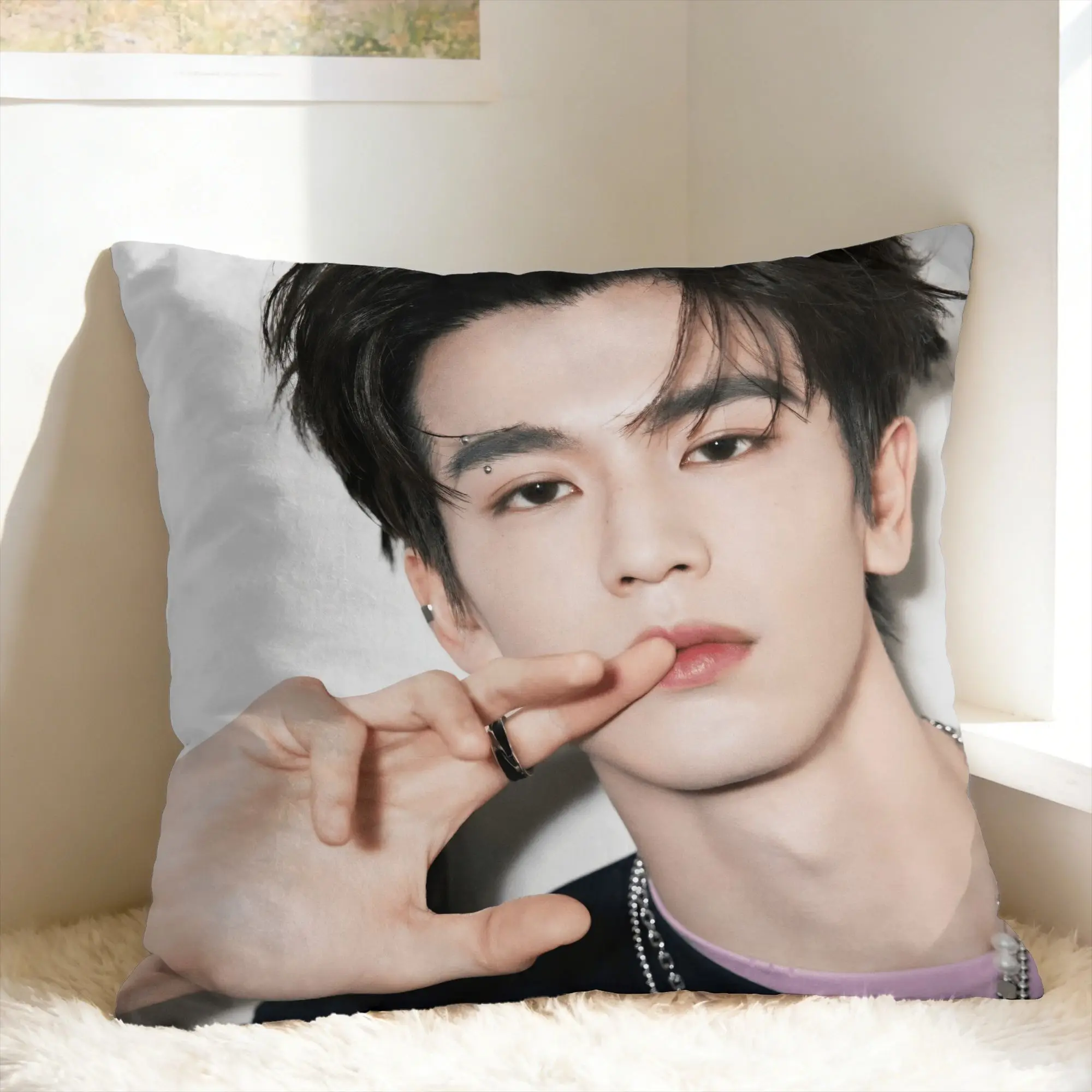 Zhang Linghe Pillowcases  Vintage Pillow Case For Living Room Chair Soft Pillow Cover