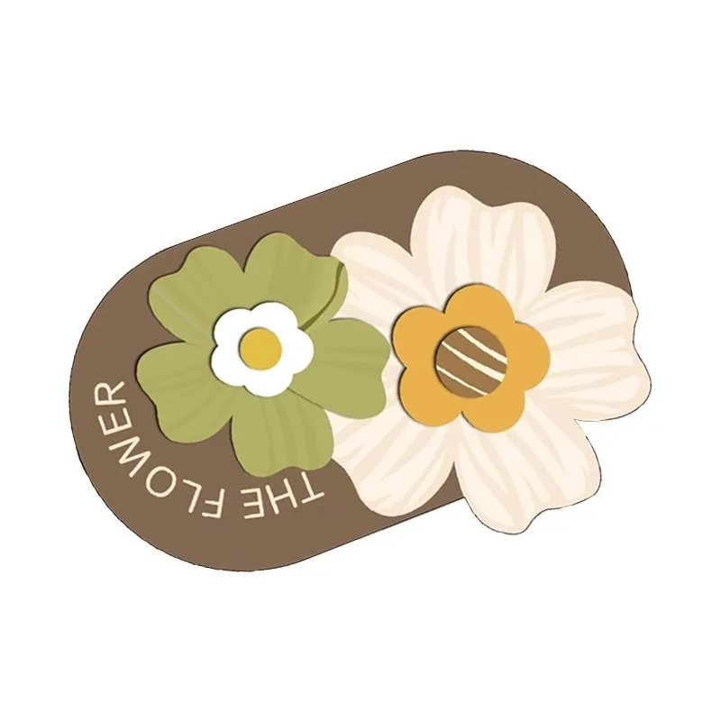 

Diatom mud absorbent mat, bathroom floor mat, toilet toilet toilet door non-slip foot mat