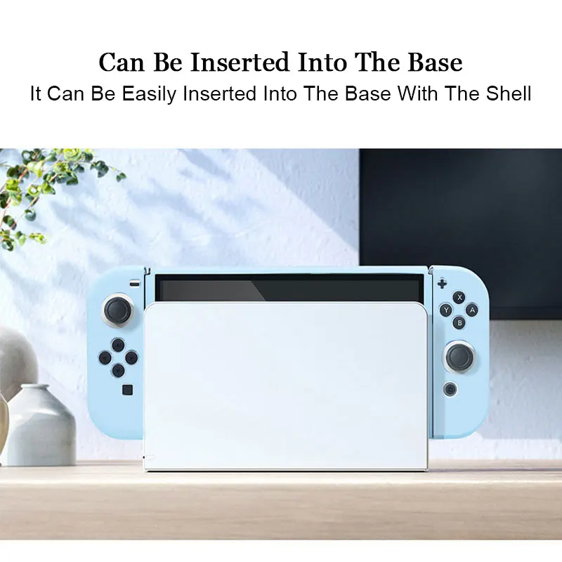 Custodia color caramello per Nintendo Switch Console di gioco Oled JoyCon Controller Shell Custodia protettiva morbida in silicone TPU Accessori
