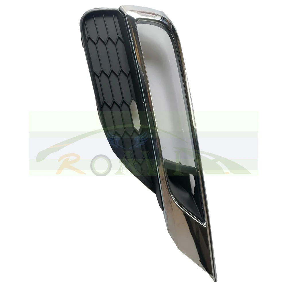 Roavia Front Bumper Fog Light Cover Hood Trim Chroming For Honda CR-V CRV 2015 2016 RM1 RM2 RM3 RM4 FogLamp Cap Fog Lamp Frame