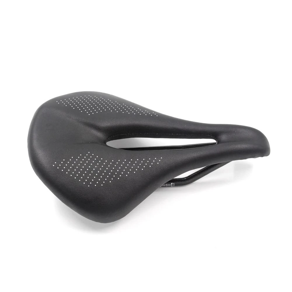 Full Carbon Saddle MTB/Road 143/155MM Bike Saddle Super Light Leather Carbon Cushions 135g Carbon Rails Bicycle Seat