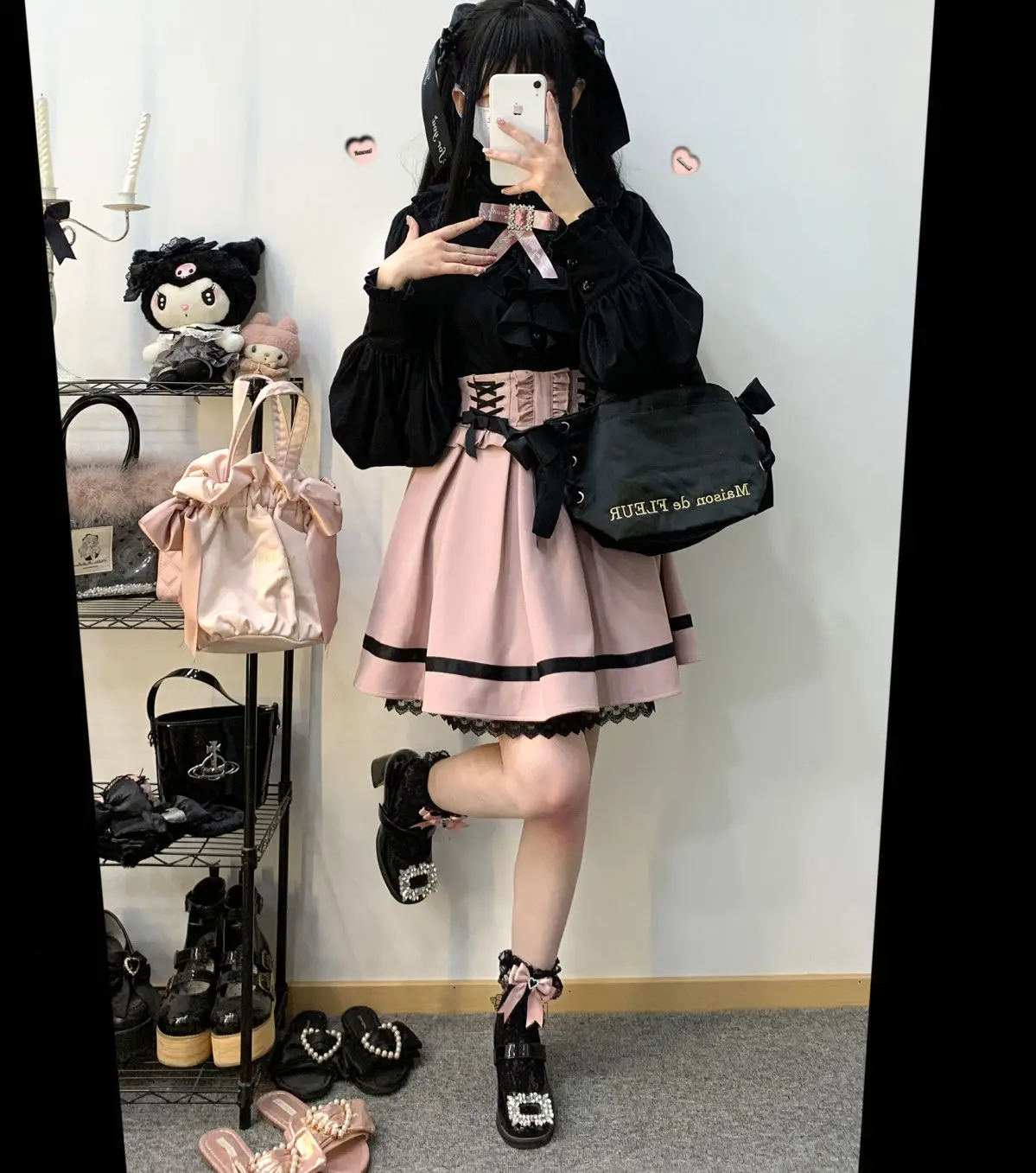 Japan Gothic Y2k Lolita Skirt Women Elegant Sweet Lace Ruffles Ribbon Bandage Mini Skirts Girls Sexy Cute Punk Party Skirt