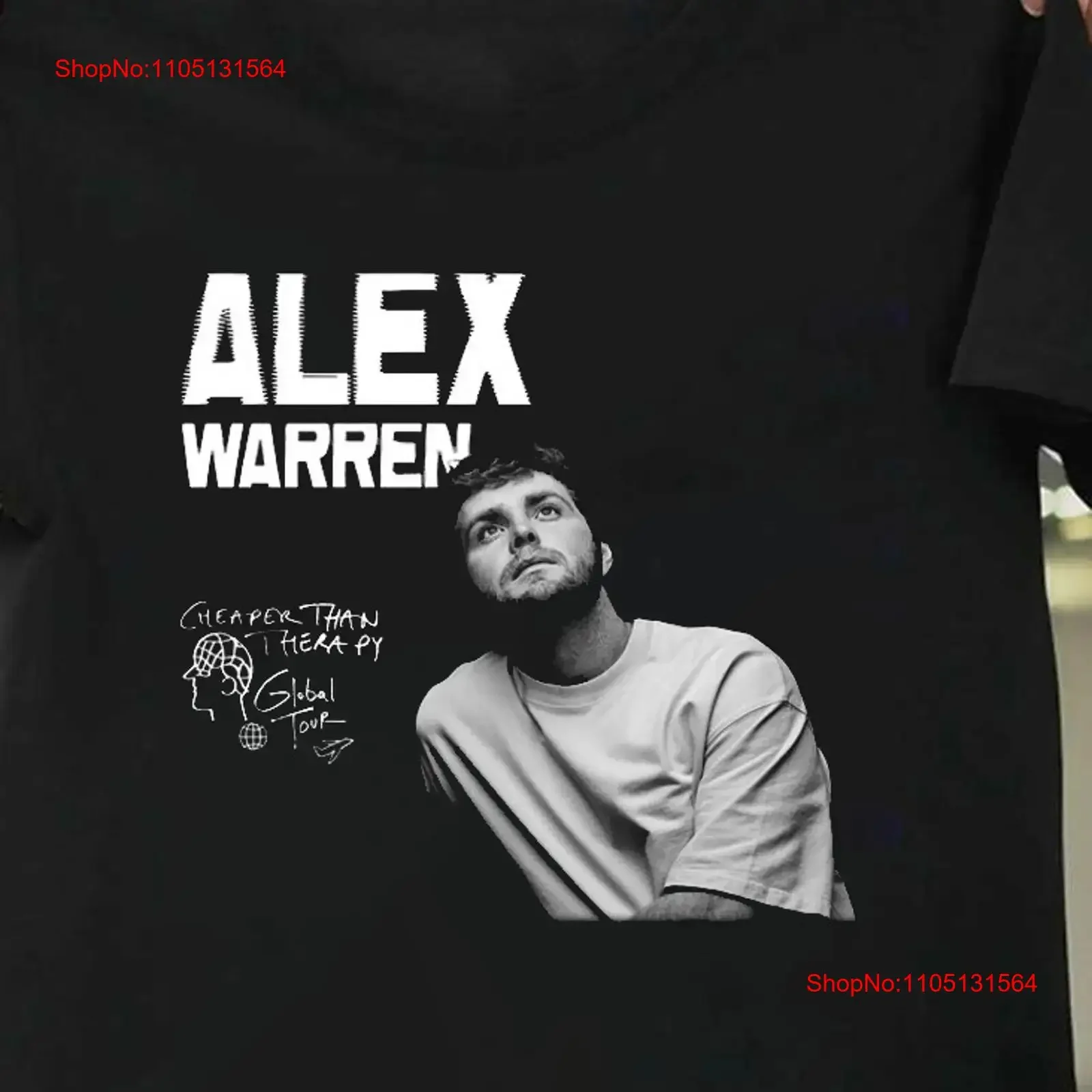 أليكس وارن القطن الأسود جميع حجم S 5XL لمحبي تي شيرت HC149 خمر غسلها امتدت عادية تنفس تنوعا الرسم