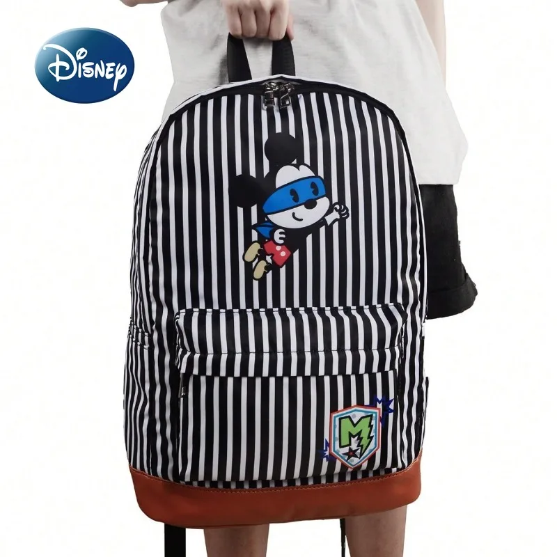 

Disney Mickey New Student School Bag Large Capacity Fashionable Lightweight Student School Bag Cartoon High Quality Backpack