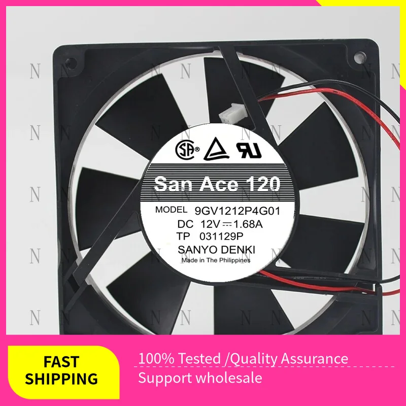

Охлаждающий вентилятор YJJ FOR Sanyo 9GV1212P4G01 120*120*25 мм 12 В 1,68 А