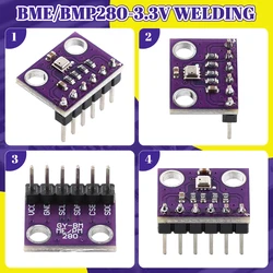 GY BMP280 5V Temperature Air Pressure Sensor BME280 I2C SPI 1.8-5V GY-BMP280-3.3V Barometric Digital Sensors Module for Arduino