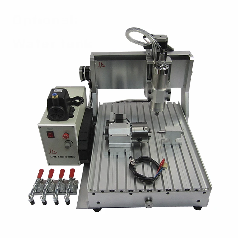 CNC 3040 0.8KW 800W 1.5KW 2.2KW 3 Axis 4 Axis CNC Router Wood Carving Machine USB Mach3 Control Woodworking Milling Engraver