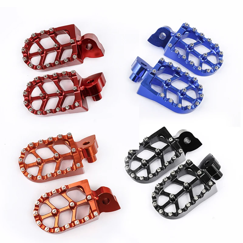 For Yamaha YZ65 YZ85 YZ125 YZ250 YZ YZF 125 250 450 WR250F WR450F YZ450FX Motorcycle CNC Footrest Footpeg Foot Pegs