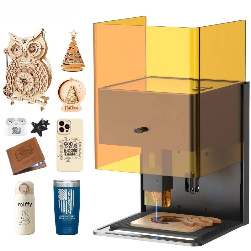 【Best-selling】DJ6 BLT Small Engraving Machine Leather Wood Plastic Plexiglass Stone Paper Printer Portable Engraving Machine