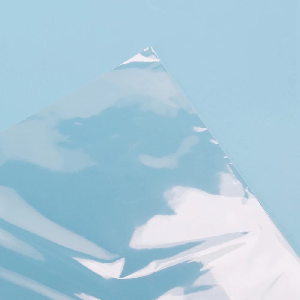 AS95-100PCS OPP جل سجل الغطاء الواقي لمشغل القرص الدوار LP مسجل فينيل حقيبة ذاتية اللصق