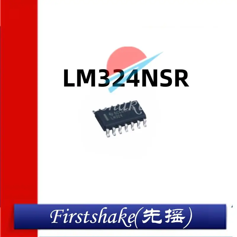 50Pcs LM324NSR LM324 Operational Amplifier Body 5.2mm SOP14 Imported TI Original New Spot