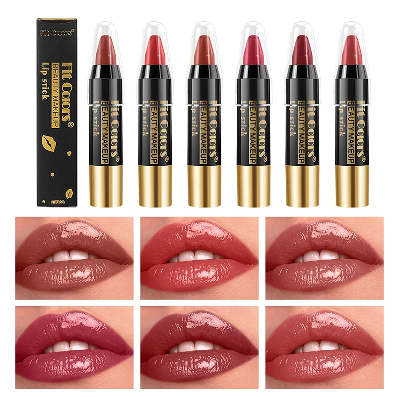 Moisturizing Crayon Lip Gloss Stick Velvet Long Lasting Non Stick Cup Lip Balm Waterproof Jelly Tint Lipsticks Liner Pen Makeup