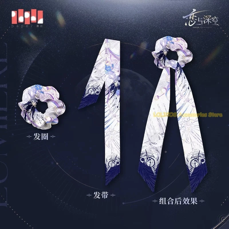 Juego amor y espacio profundo Xavier Zayne Sylus Rafayel lindo anillo para el pelo creativo banda para el pelo sombreros Cosplay disfraz tocado Accesorios