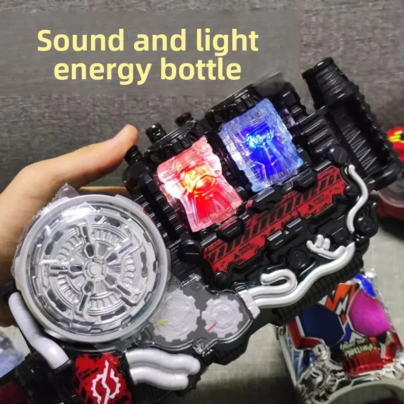 Kamen Rider Build RabbitTank FullBottle Set China modificado con luz voz japonesa DX Driver Compatible con juego de rol Prop regalo