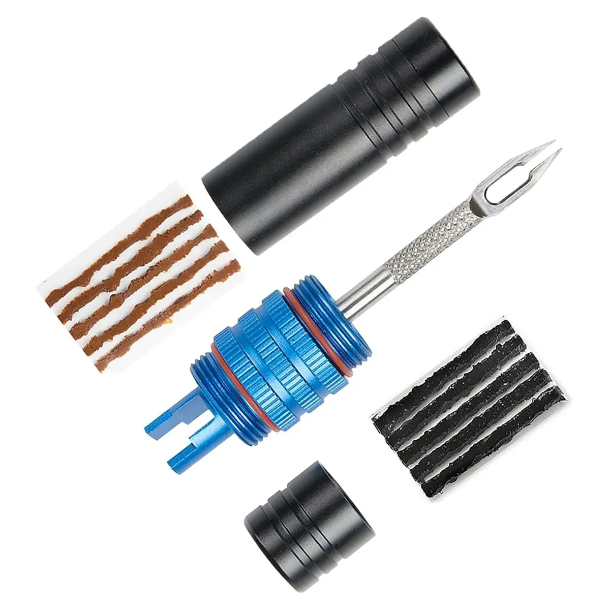 Tubeless Bike Tire Repair Kit Sealant Injector Set with Valve Removal Tool Kit [2026 MOCC]