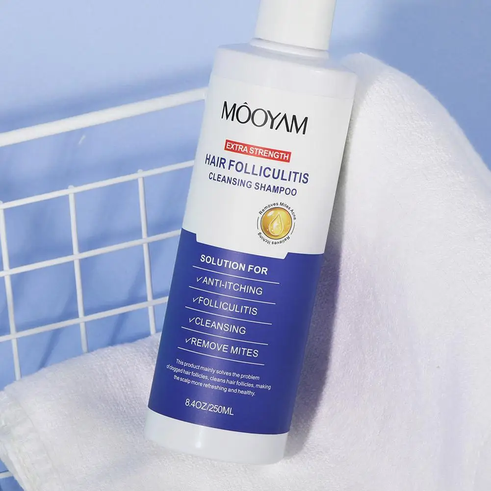 

Anti Dandruff Shampoo Deep Cleansing Scalp Itching Relief Reduce Oil Secretion Refreshing Fluffy Hair Shampoo