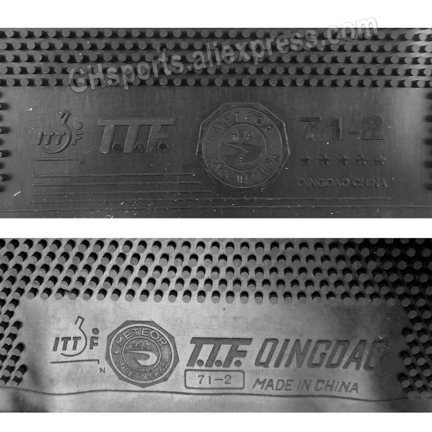 

Накладка для настольного тенниса Meteor 71-2 Medium Pips-Out без губки, верхний слой OX