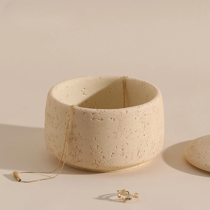 

Cave stone desktop storage box, living room coffee table, snacks, miscellaneous accessories, jewelry, key