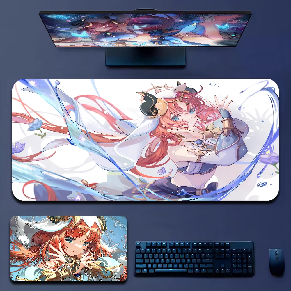 

Nilou Genshin Impact Custom Skin Table Mat Student Mousepad Gamer Computer Keyboard Pad Games Pad For PC Desk Pad