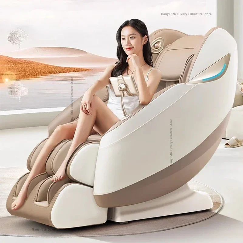 Sillón de Masaje Eléctrico Inteligente, Ergonómico, Relajante, para Masaje Corporal Completo, Sofá Moderno para Salón, Silla de Masaje FYTB