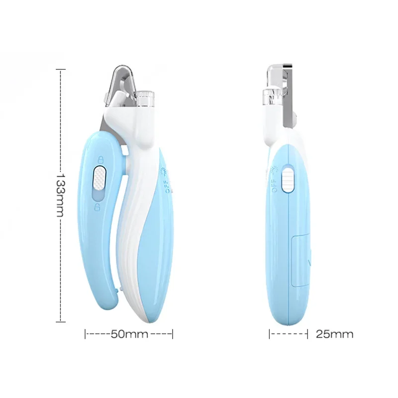 Pro Pet Nail Clippers w/LED Light 6