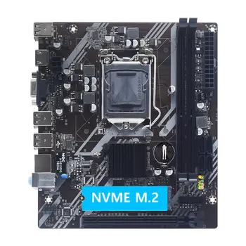 Základní deska MUCAI H61 s paticí LGA 1155 kompatibilní s procesory Intel Core 2. a 3. generace, podporuje M.2 NVME SDD 10 nejlepší prodej Základní deska 1155 ITX - №4