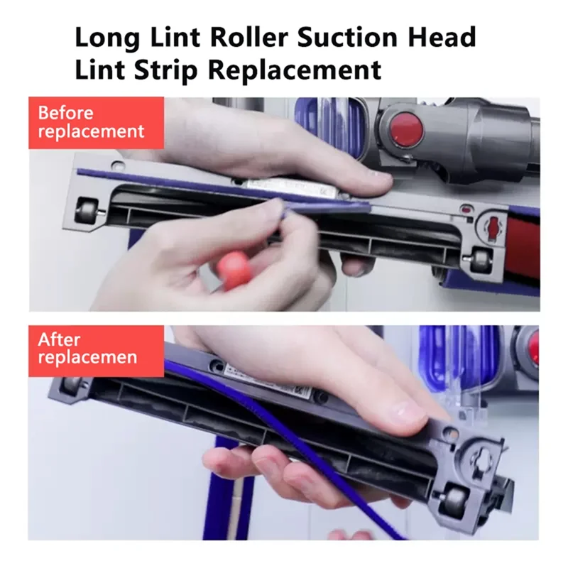 A76G-شرائط مخملية ناعمة بديلة لـ Dyson V6 V7 V8 V10 V11 ملحقات الأجهزة المنزلية الأساسية