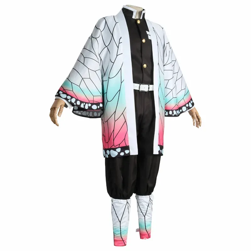 Kochou Shinobu Косплей Костюм Аниме Demon Slayer Косплей Арес Униформа Парик Хэллоуин Костюм Для Взрослых