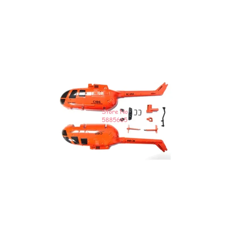 BO-105 C186 Aileronless Propeller Remote Control RC Helicopter Drone Spare Parts 7.4V 350MAh Battery/Transmitter/Motor/Blade/USB