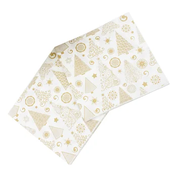 20 PCS Świąteczne serwetki obiadowe Papierowe dekoracje na choinkę koktajlową