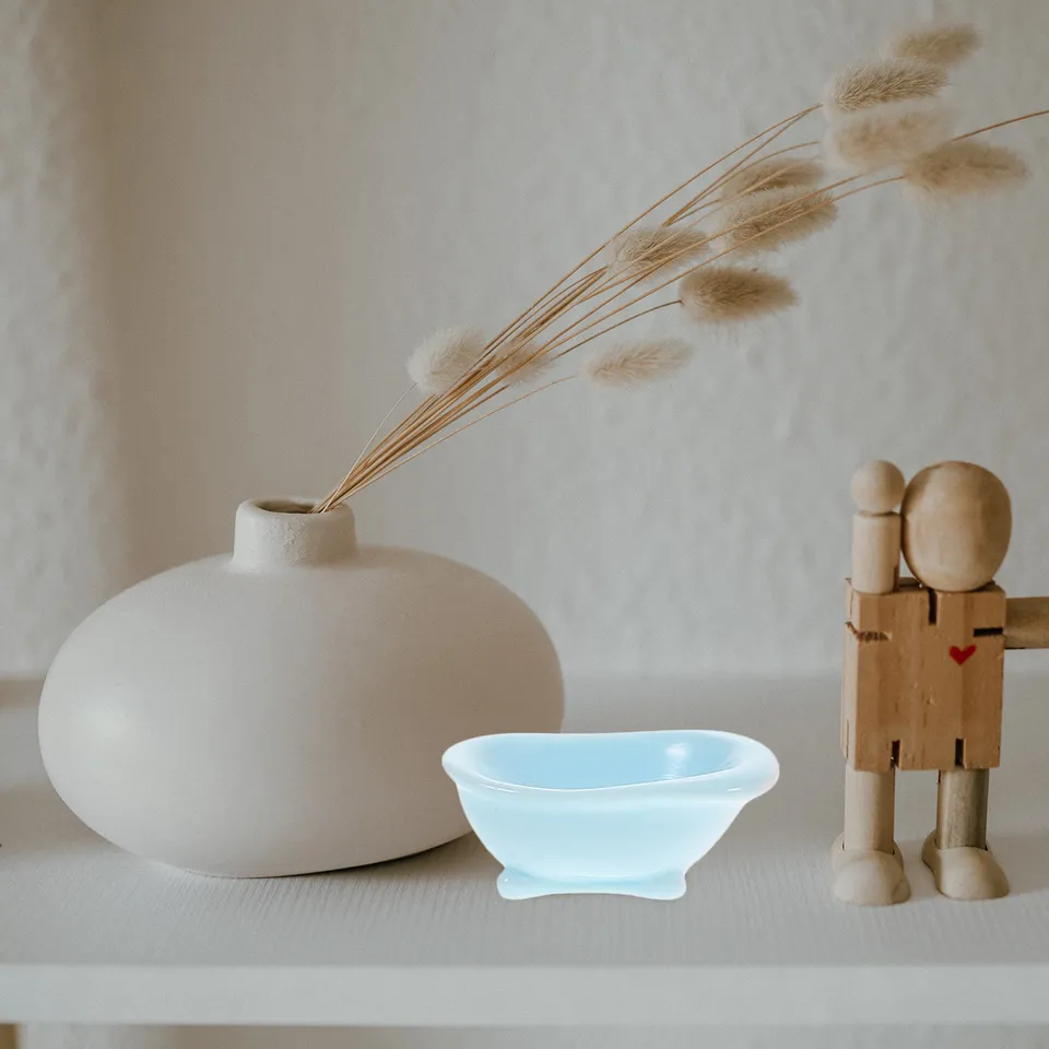 Lot de 12 miniatures de baignoire pour maison de poupée, ensemble réaliste en 3D, petite baignoire pour décoration de salle de bain, arrangement DIY, bureau à domicile Lot de 12 miniatures de baignoire pour maison de poupée, ensemble réaliste en 3D, petite baignoire pour décoration de salle de bain, arrangement DIY, bureau à domicile
