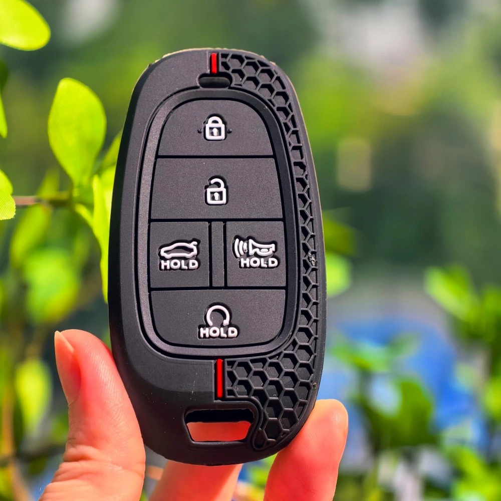 

5-кнопочный чехол для дистанционного ключа автомобиля для Hyundai Sonata Sel Ev 6 Ev 8 IONIQ 5 NEXO Tucson Sonata 2020 Grandeur 2020 Sonata Limited