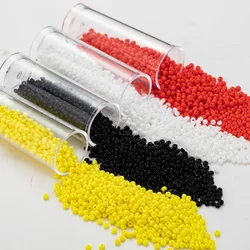 1 Bag 10 Grams 1000 Pieces 2.0MM Solid Glass Beads High Quality Seeds Beads Y2K Style Loose Beads Handmade Accessories