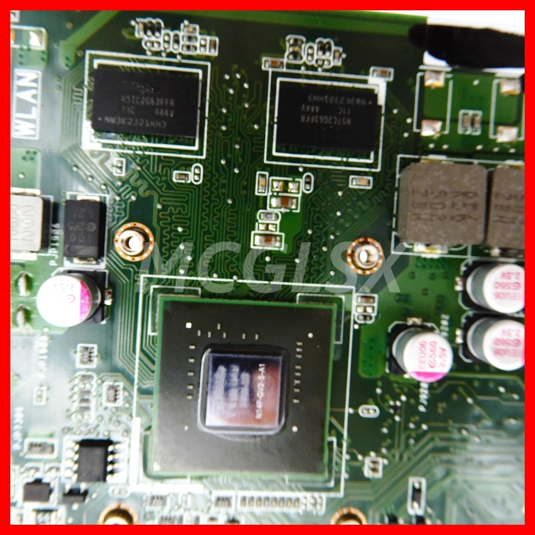 Imagem -03 - Placa-mãe para Asus Et2321i Et2321 3556u I74500u Cpu Gt740m Gpu 100 Teste ok